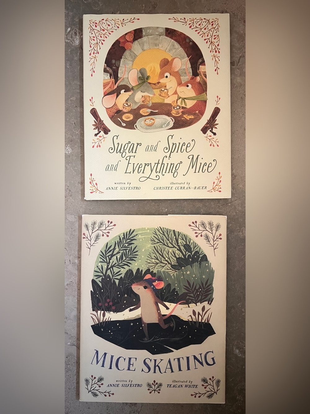 Sugar and Spice and Everything Mice / Mice Skating book set (set of 2)